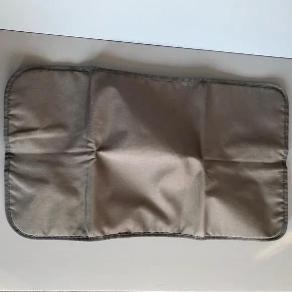 Babymoov Grey Textured Changing Diaper Bag Satchel Tote Stroller Compartment