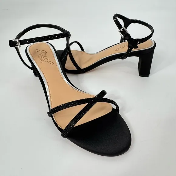 Badgley Mischka Jewel Omari II Black Heels