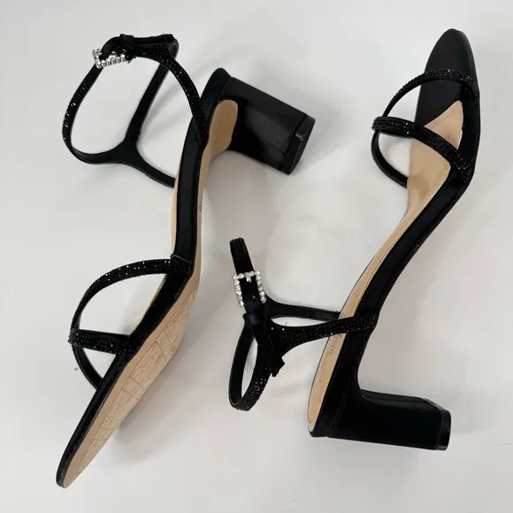 Badgley Mischka Jewel Omari II Black Heels