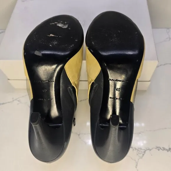 Balenciaga Cutout Booties, high- heels