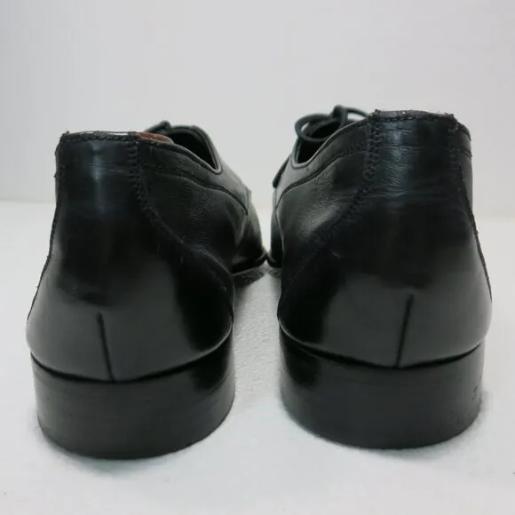 Bally Continentals Hudson Leather Shoes Oxfords Derby Switzerland Men's Sz 8.5 D