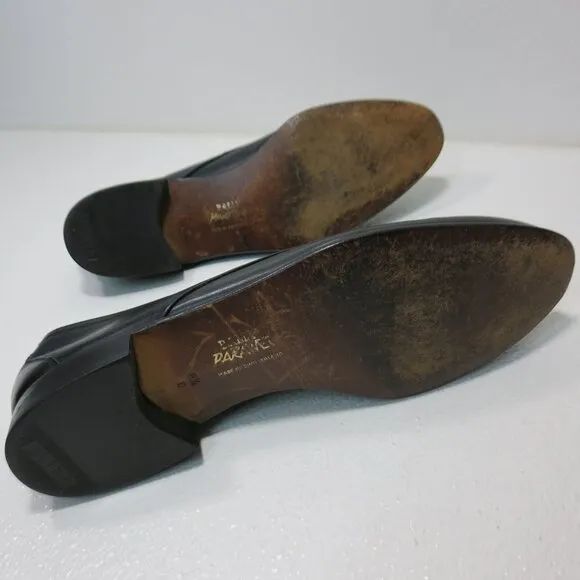 Bally Continentals Hudson Leather Shoes Oxfords Derby Switzerland Men's Sz 8.5 D