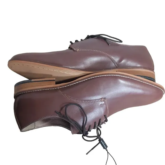 Banana Republic Shaw Brown‎ Leather Lace-up Oxfords Derbys