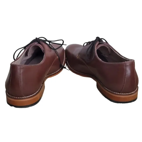 Banana Republic Shaw Brown‎ Leather Lace-up Oxfords Derbys