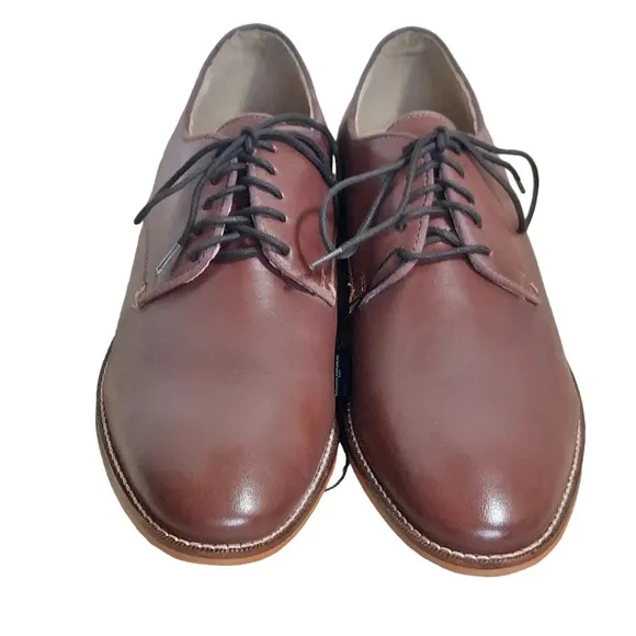 Banana Republic Shaw Brown‎ Leather Lace-up Oxfords Derbys