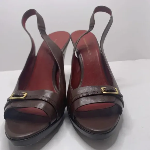 Banana Republic Women's Peep Toe Slingback Open He