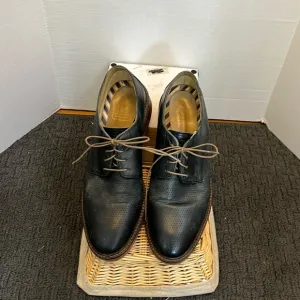 Base London Mens Script Shoes - Navy size 46