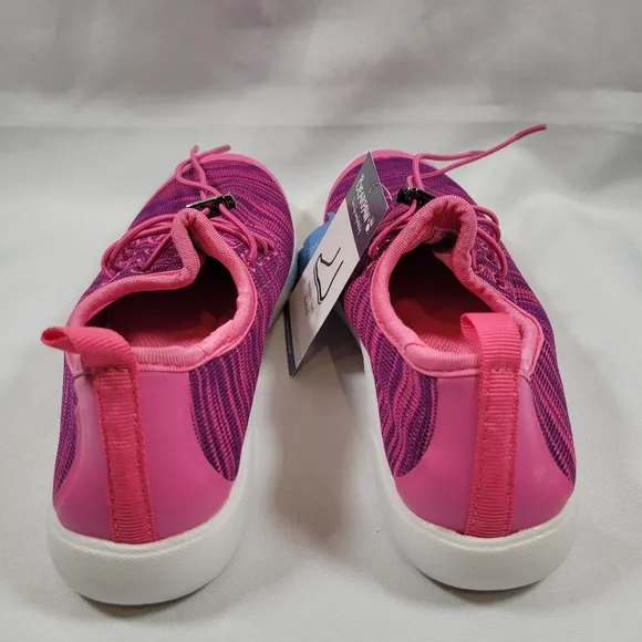 Bearpaw Irene Active Shoe Womens Size 6 Lightweight Purple Pink Knit Sneaker