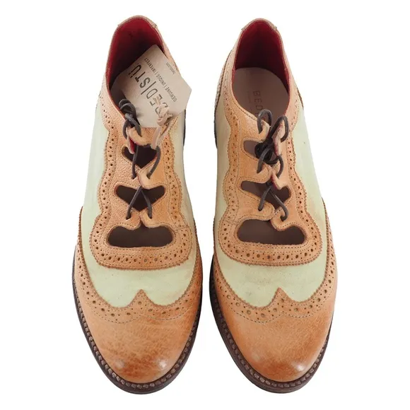 Bed Stu Doris llama Women's Leather Oxfords