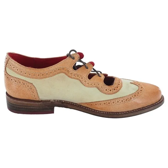 Bed Stu Doris llama Women's Leather Oxfords