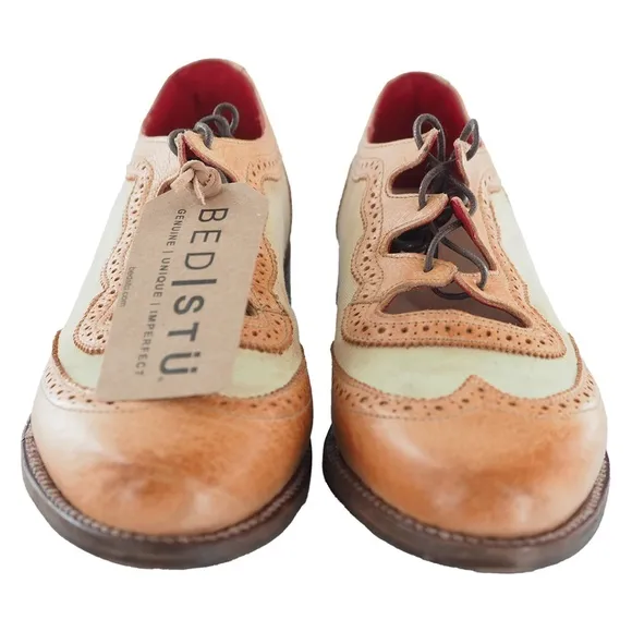 Bed Stu Doris llama Women's Leather Oxfords