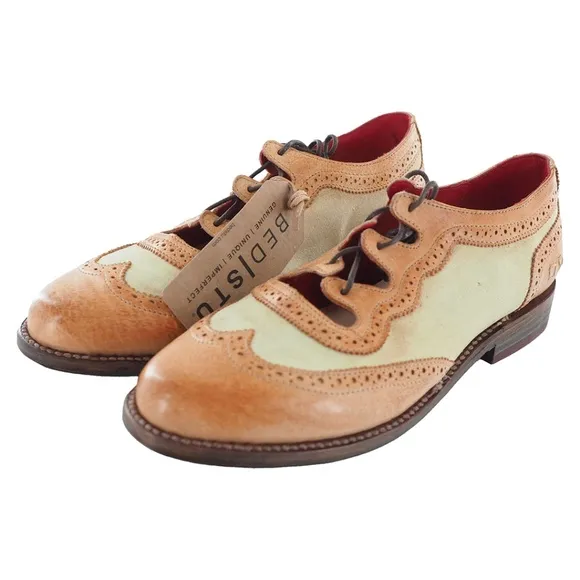 Bed Stu Doris llama Women's Leather Oxfords