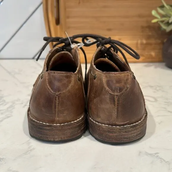 Bed Stu Oxfords Leather Preppy Hipster Distressed Office Casual broken sz 9.5