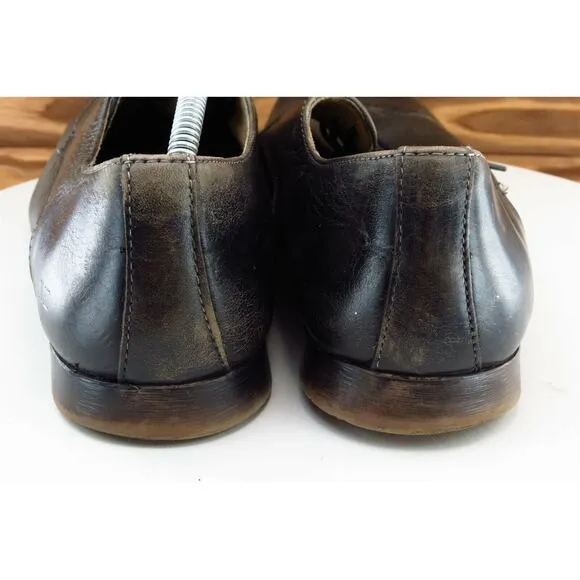Bed|St? Shoes Sz 11.5 M Brown Derby Oxfords Leather Men‎