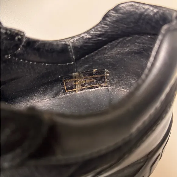 BED|STU Black Leather Oxfords Sleek Design