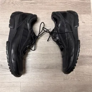 BED|STU Black Leather Oxfords Sleek Design