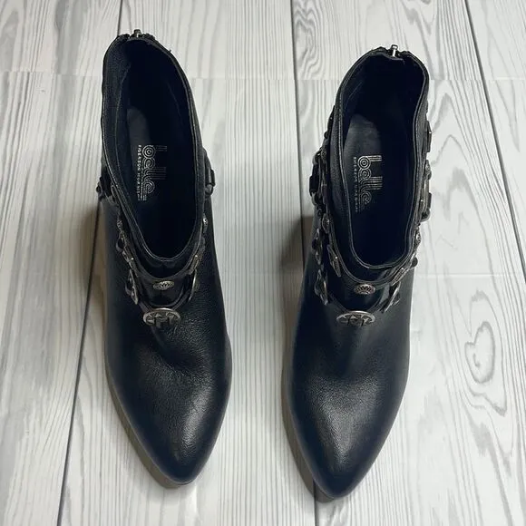 Belle Sigerson Morrison Leather Western Booties 10