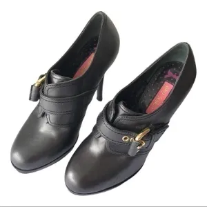 Betsy Johnson Black Platform Heels Size 7.5