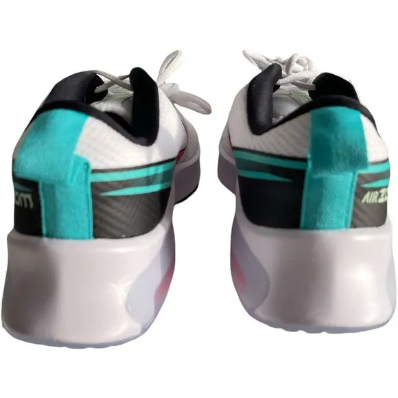 Big Kids Sneakers Size 6.5Y NIKE AIR ZOOM ARCADIA RUNNING SHOES Olympic White