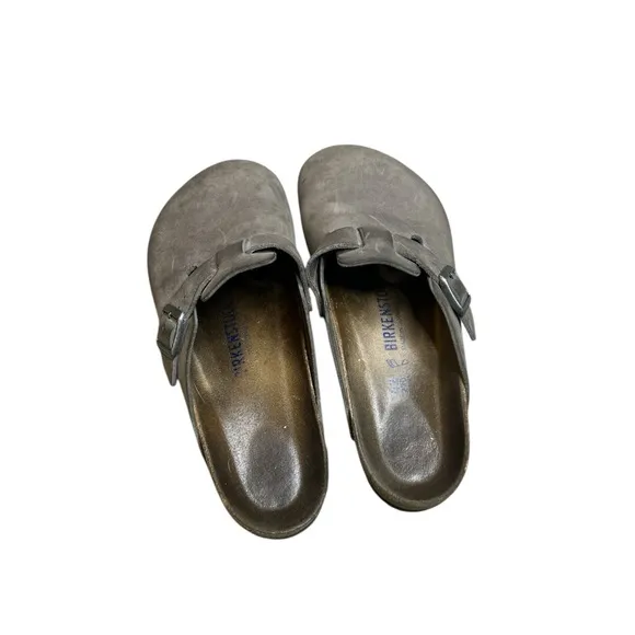 Birkenstock Boston Buckle Strap Clogs