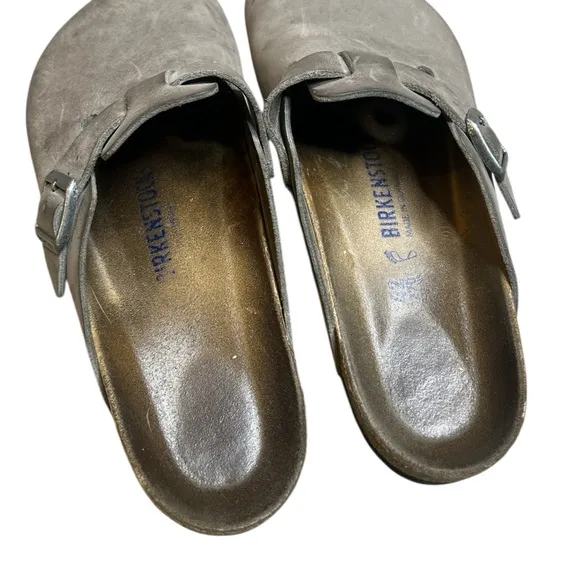 Birkenstock Boston Buckle Strap Clogs