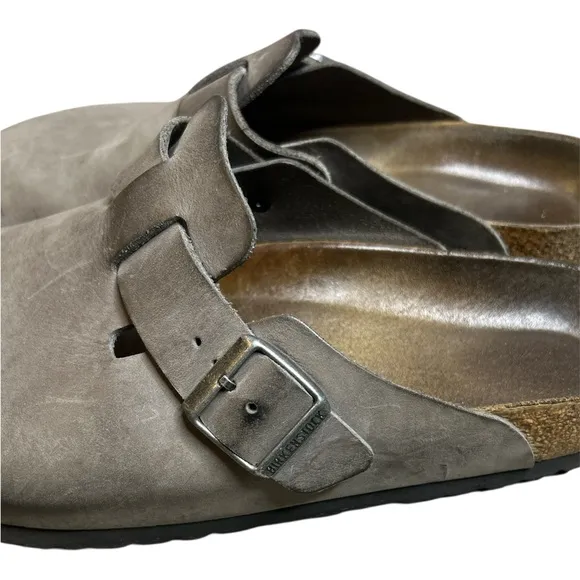 Birkenstock Boston Buckle Strap Clogs