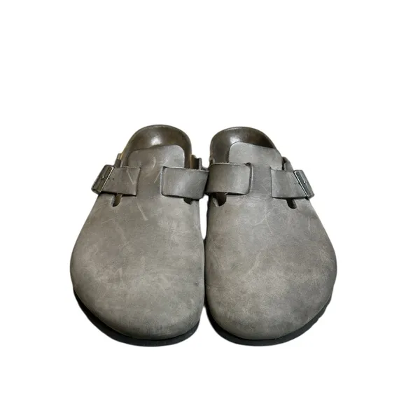 Birkenstock Boston Buckle Strap Clogs