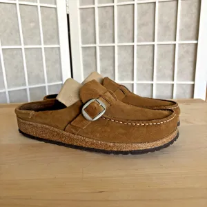 Birkenstock Buckley Clogs Brown Suede Leather Slip-on EU 40 Women’s 9 Men’s 7