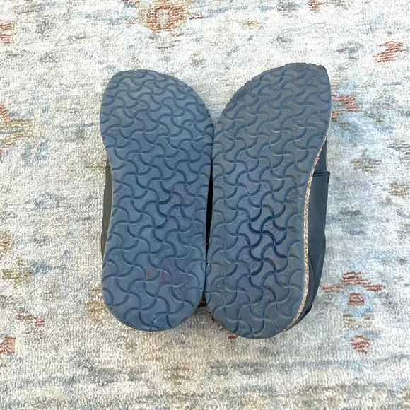 Birkenstock NWOT New Black Leather Oxfords Sz 36, 5 US