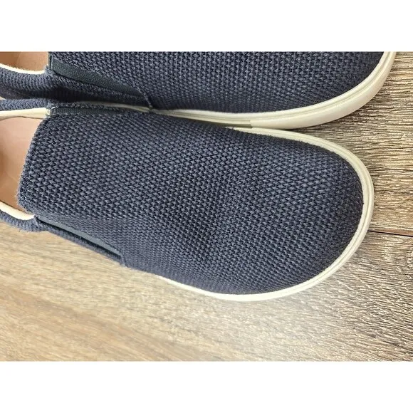Birkenstock Oswego Navy Blue Canvas Slip On Sneaker EU 42R W 11-11.5 M 9-9.5