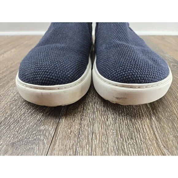 Birkenstock Oswego Navy Blue Canvas Slip On Sneaker EU 42R W 11-11.5 M 9-9.5