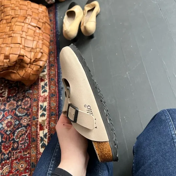 Birkenstock Papillo Clogs, size 38