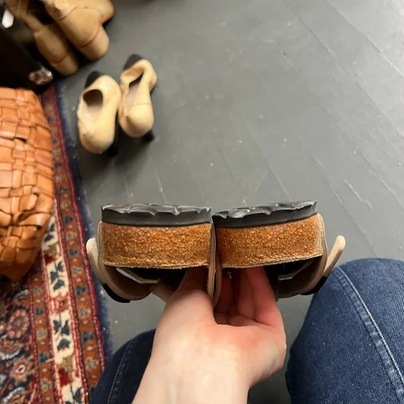 Birkenstock Papillo Clogs, size 38