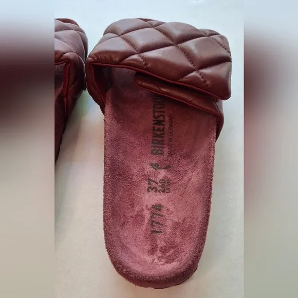Birkenstock Quilted Padded Slides