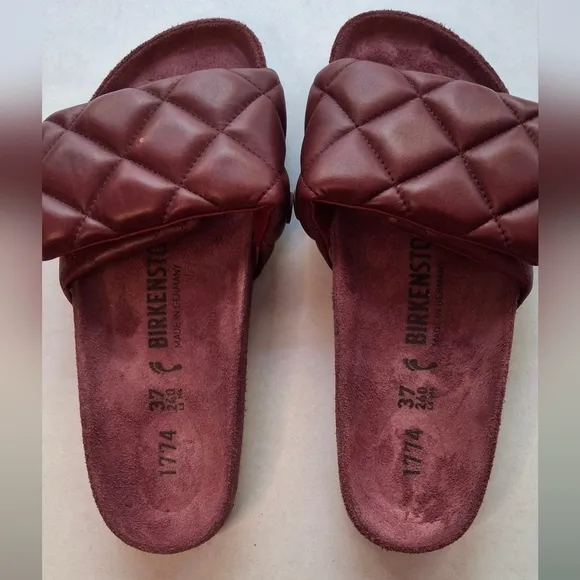 Birkenstock Quilted Padded Slides