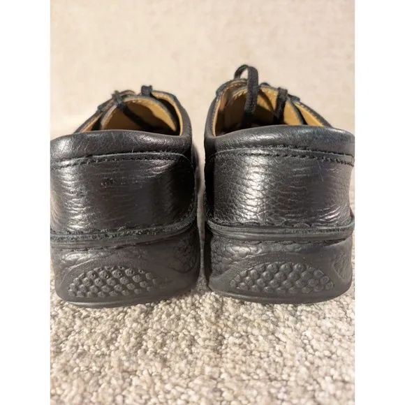 Birkenstock Shoes Mens Size 7 Black Leather Derby Memphis Oxfords Lace Up