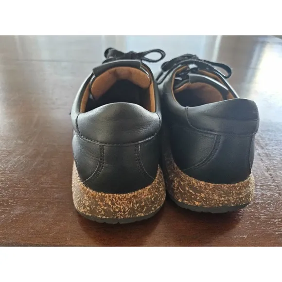 Birkenstock Wrigley Black Leather Lace-up Sneaker Size 40 US M7 L9