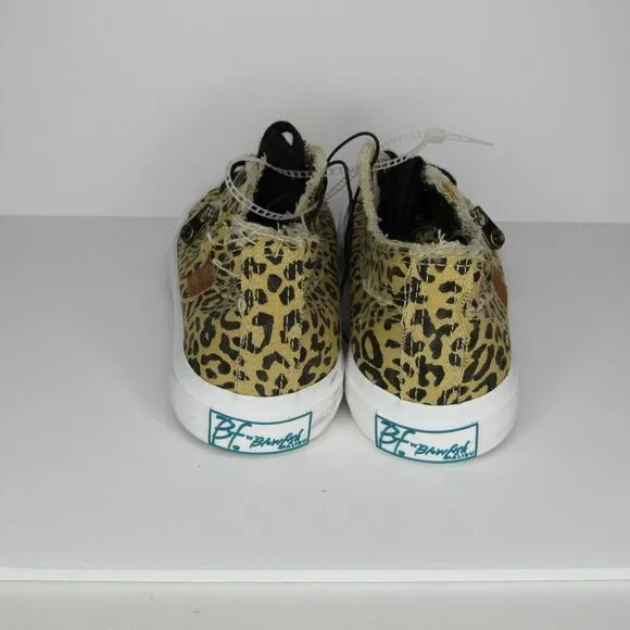 BLOWFISH LEOPARD WOMENS LACE UP MALIBU SNEAKERS