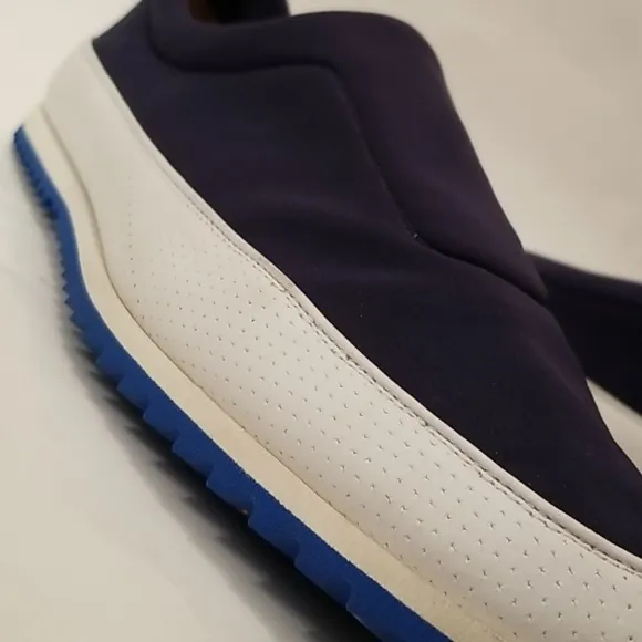 Blue Mens Car Shoes