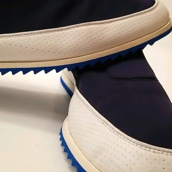 Blue Mens Car Shoes