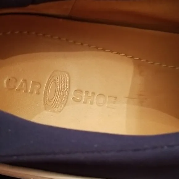 Blue Mens Car Shoes