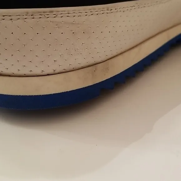 Blue Mens Car Shoes