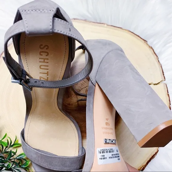 BOGO SCHUTZ Enida Heels Size 10 New $170