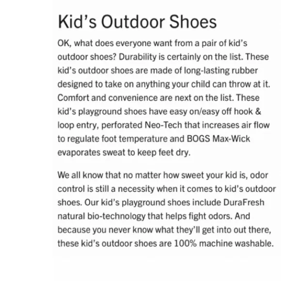 Bogs Kids Toddler Malibu Canvas Rugged Active Lace Up Outdoor Shoe Grey 10 REI