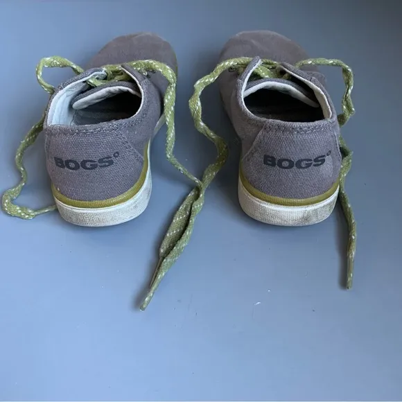 Bogs Kids Toddler Malibu Canvas Rugged Active Lace Up Outdoor Shoe Grey 10 REI