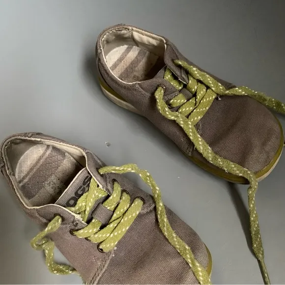 Bogs Kids Toddler Malibu Canvas Rugged Active Lace Up Outdoor Shoe Grey 10 REI
