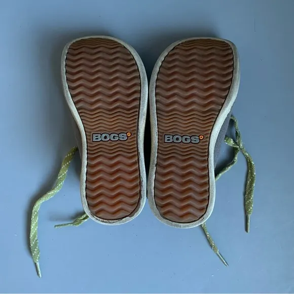Bogs Kids Toddler Malibu Canvas Rugged Active Lace Up Outdoor Shoe Grey 10 REI