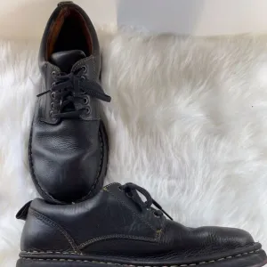 Born Dave Black Leather Oxfords Size 8.5