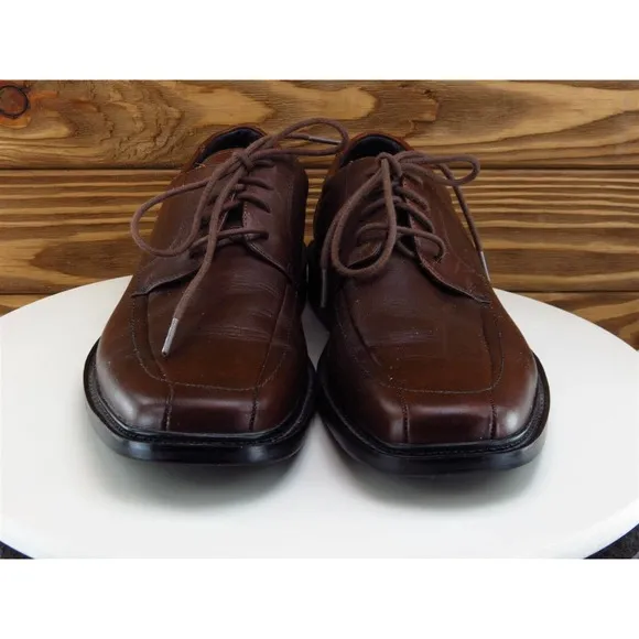 Bostonian Sz 9 Derby Oxfords Brown Leather Men‎ Lace Up Medium (D, M)
