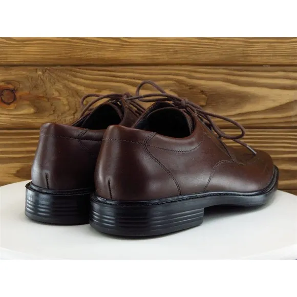 Bostonian Sz 9 Derby Oxfords Brown Leather Men‎ Lace Up Medium (D, M)